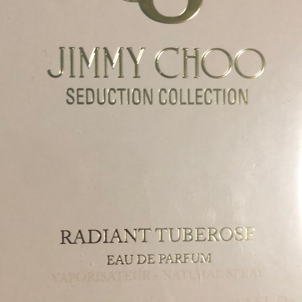 JIMMY CHOO PARFUM SEDUCTION COLLECTION RADIANT TUBEROSE 4.1 Oz